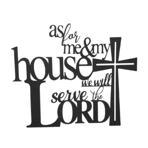 Joshua 24:15 (W28 x H23) cm