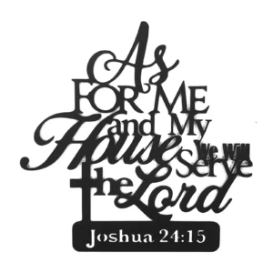 Joshua 24:15 (W27 x H27) cm