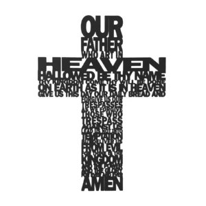 Matthew 6:9–13 (W21 x H30) cm