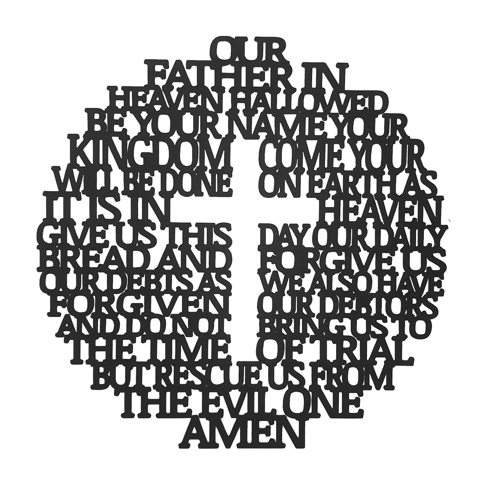 Bible-Verse-Metal-Wall-Decoration-Matthew-6-9-13