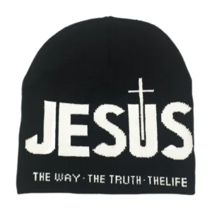 "Jesus" Beanie - Black