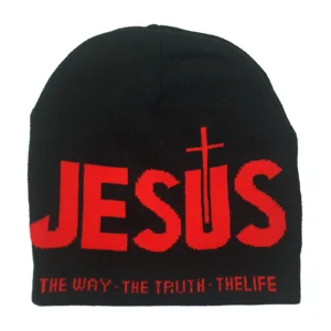 "Jesus" Beanie - Black