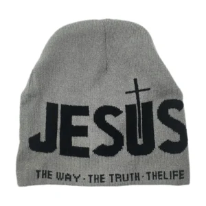 "Jesus" Beanie - Grey
