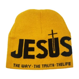 "Jesus" Beanie - Yellow